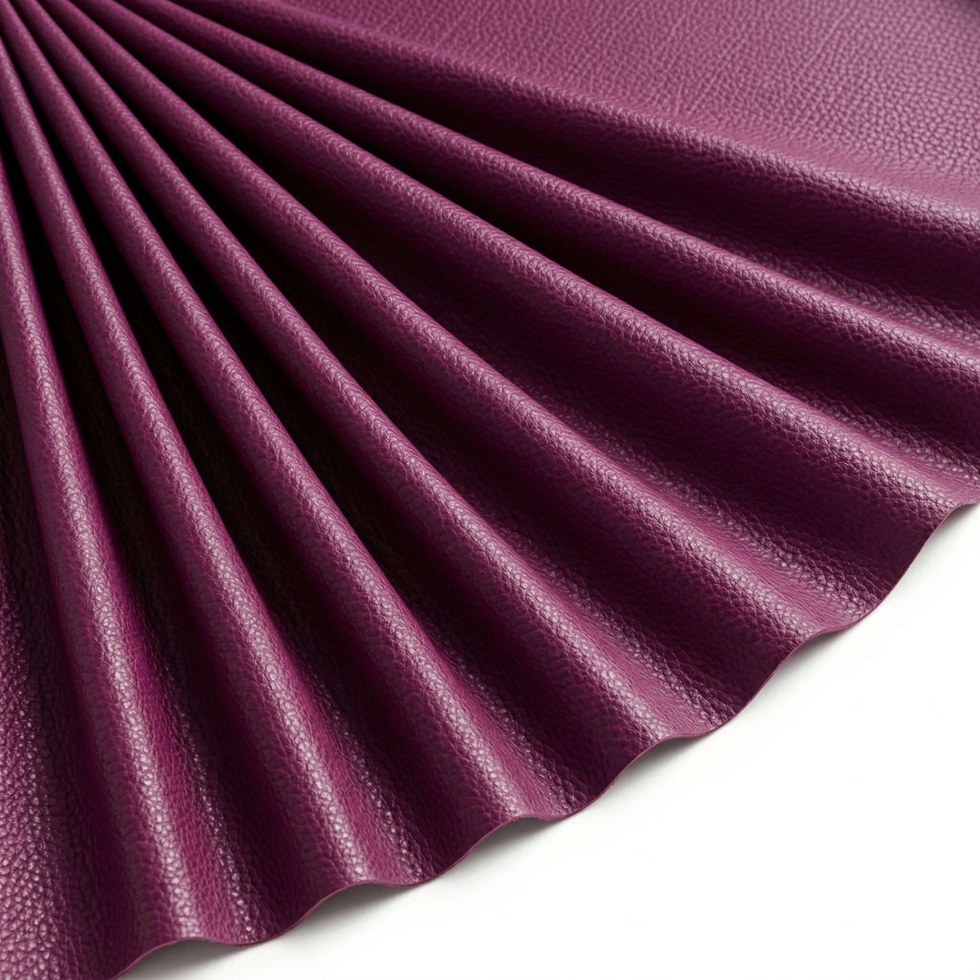 Tissu Simili Cuir Skaï Uni Violet
