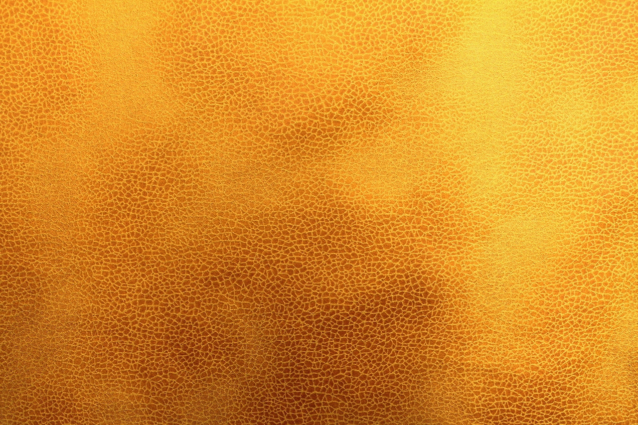 Tissu Suédine effet reptile grainé Jaune Safran