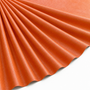Tissu Suédine effet reptile grainé Orange