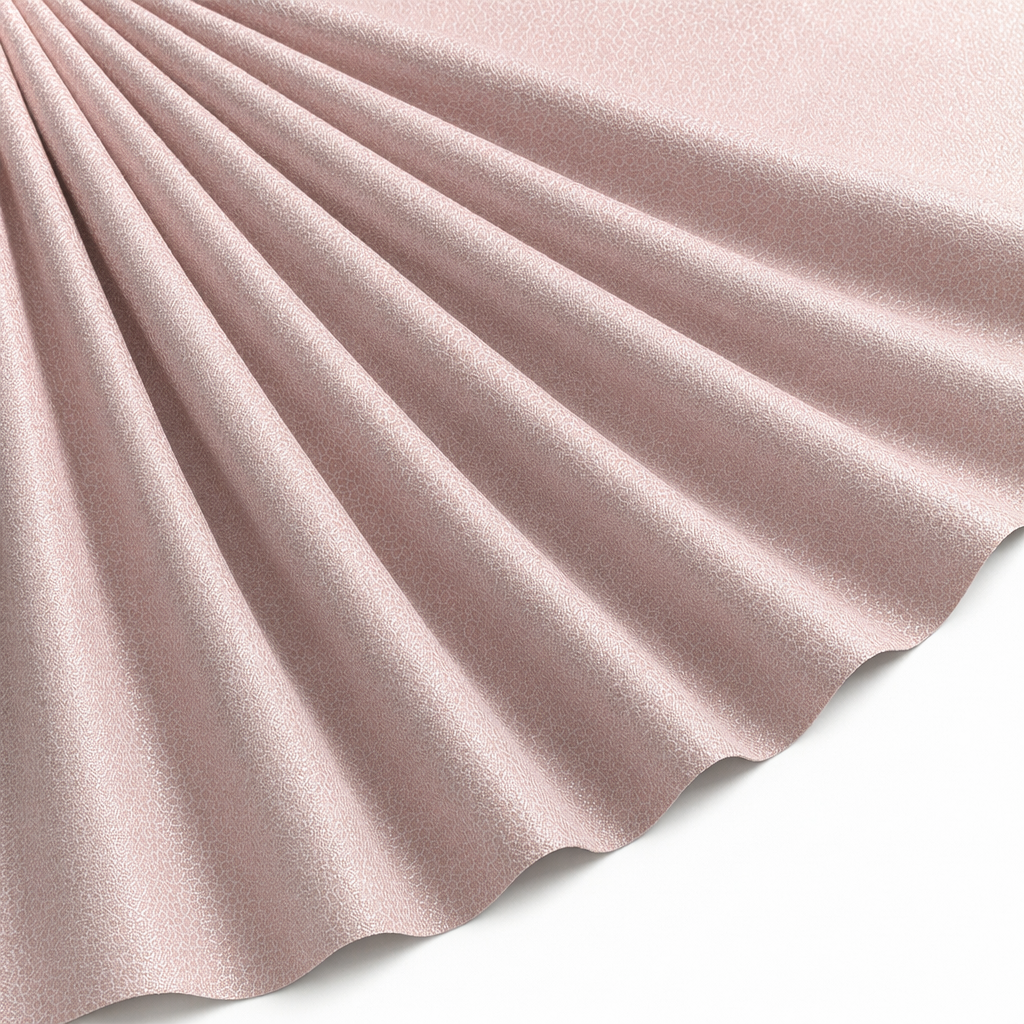 Tissu Suédine effet reptile grainé Rose pâle