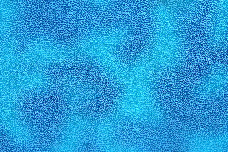 Tissu Suédine effet reptile grainé Turquoise