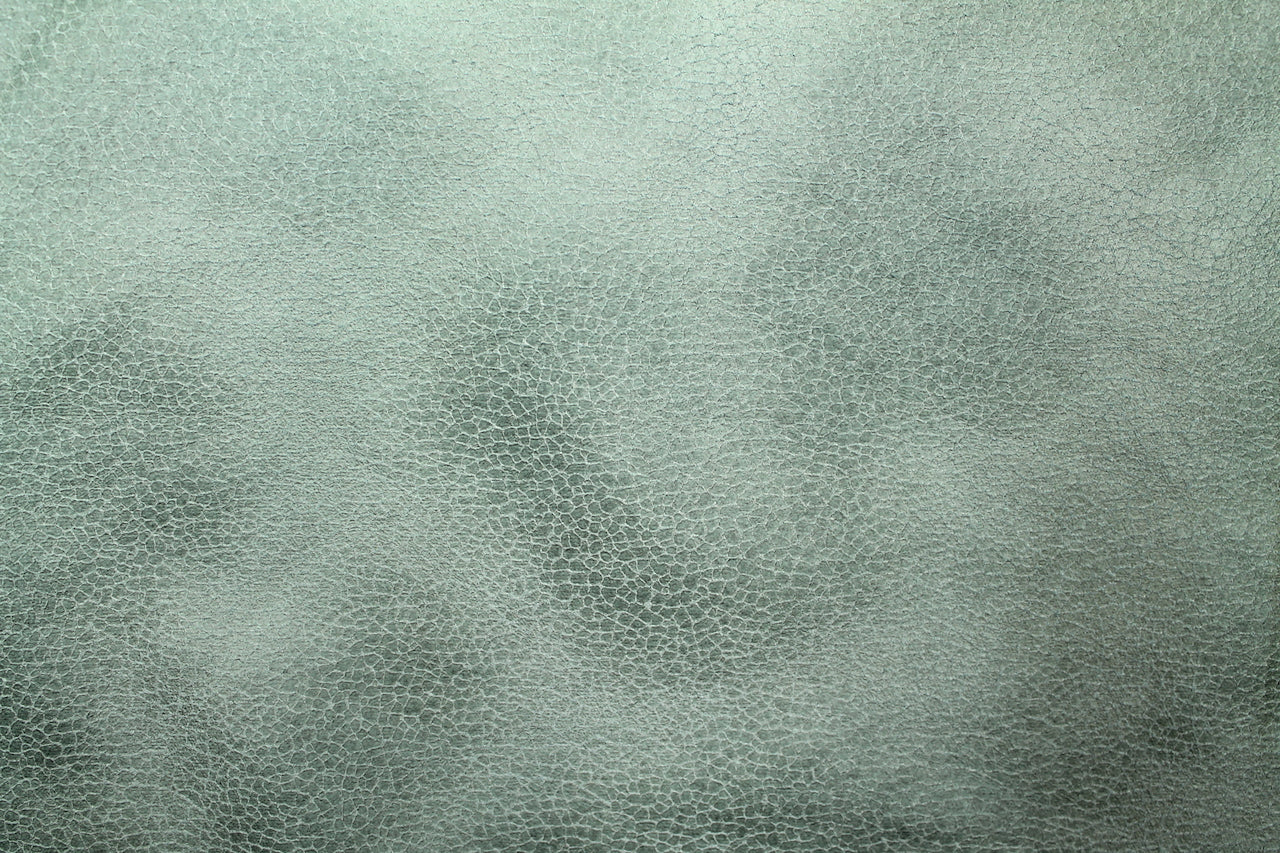 Tissu Suédine effet reptile grainé Vert Jade