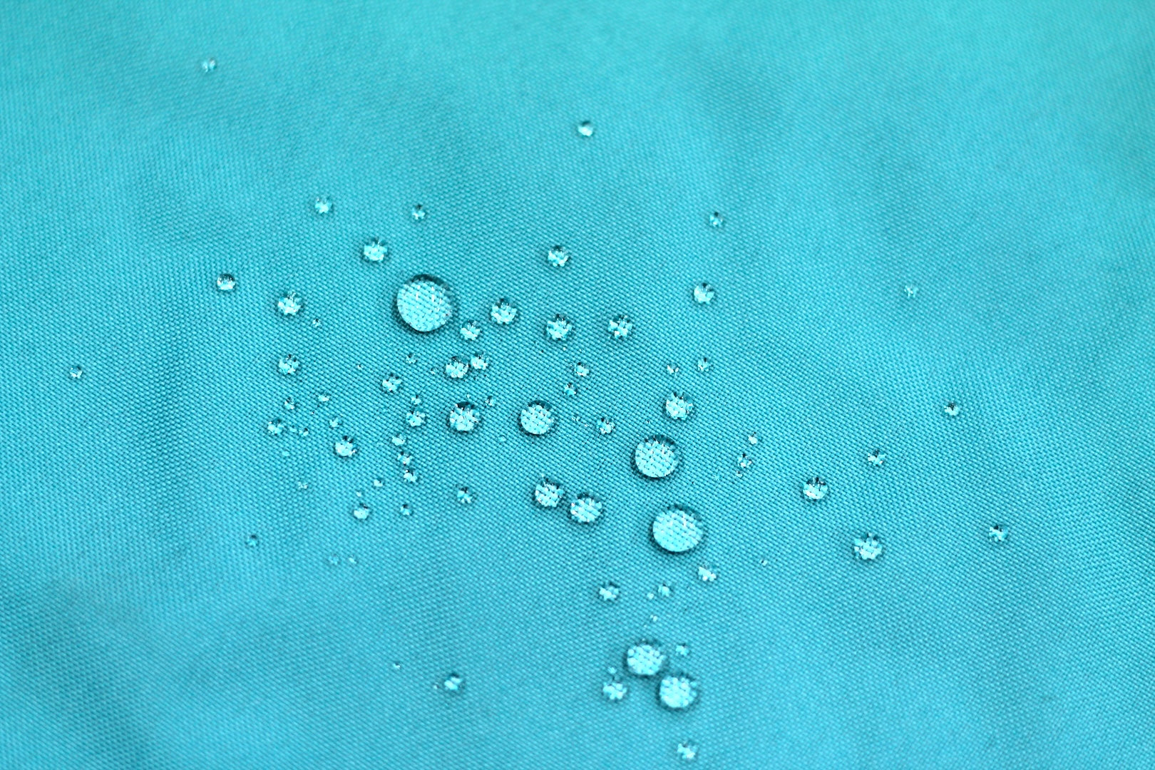 Tissu Toile Imperméable Légère Turquoise