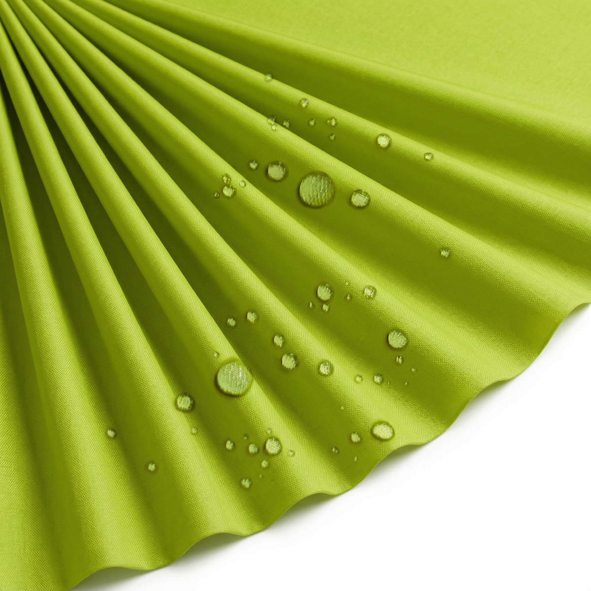Tissu Toile Imperméable Légère Vert Anis