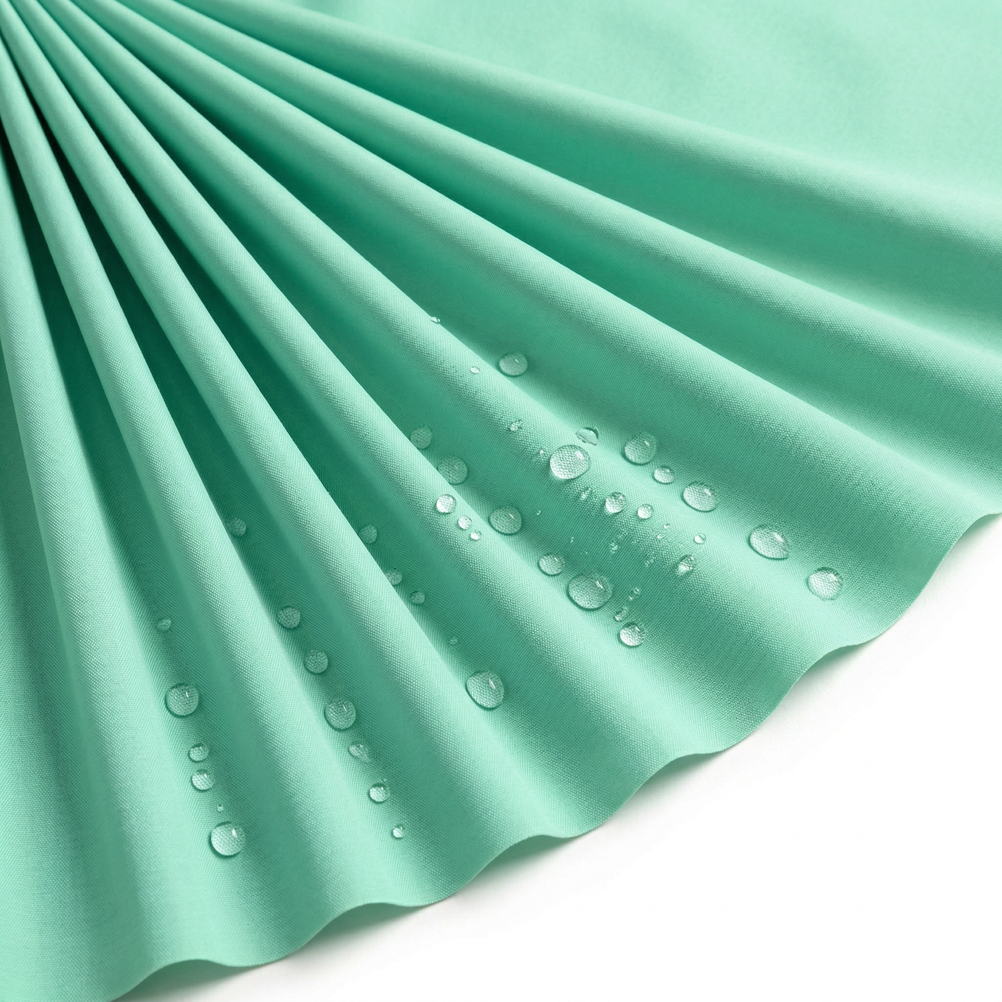 Tissu Toile Imperméable Légère Vert d'eau