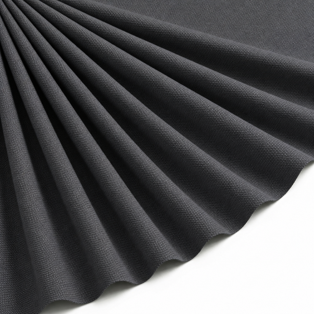 Tissu Toile Imperméable Lourde Gris anthracite
