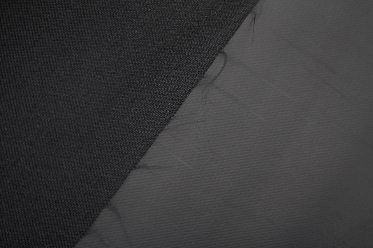 Tissu Toile Imperméable Lourde Noir