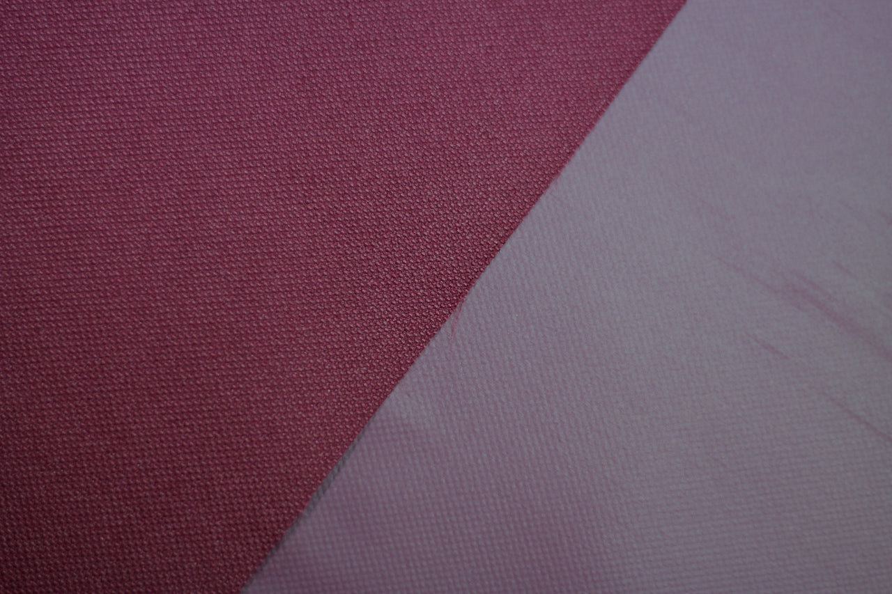 Tissu Toile Imperméable Lourde Rouge Bordeaux