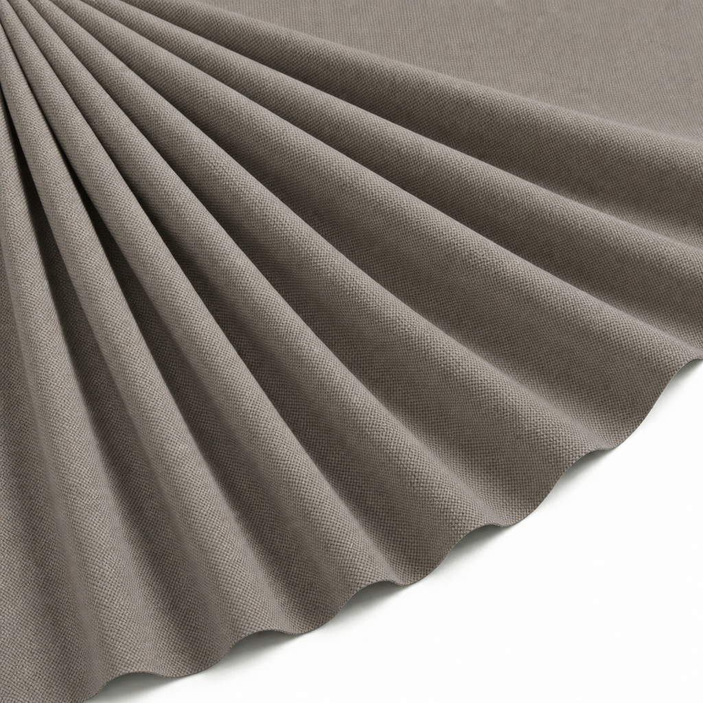 Tissu Toile Imperméable Lourde Taupe