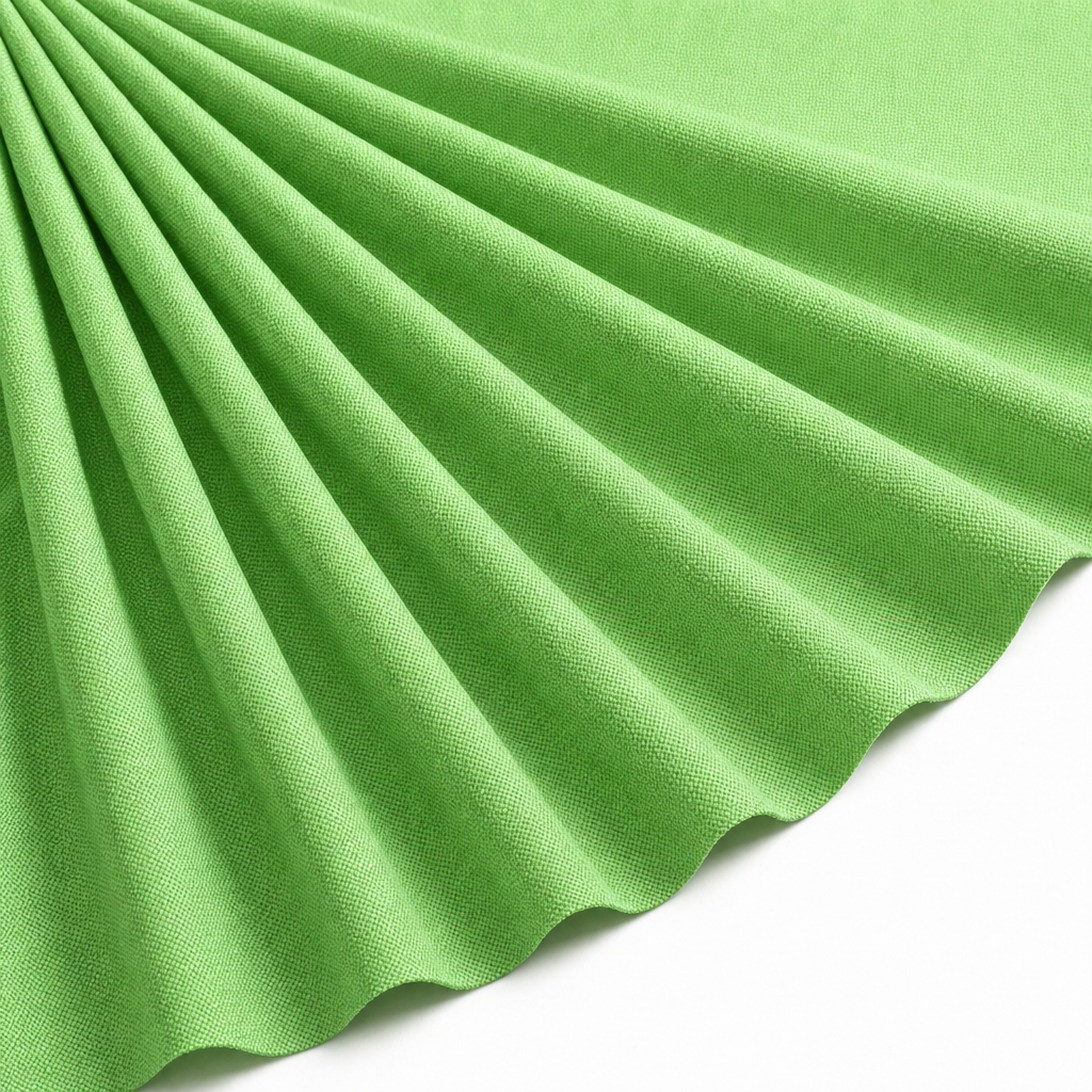 Tissu Toile Imperméable Lourde Vert Anis Fluo