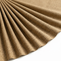 Tissu Toile de Jute Naturelle Fil doré