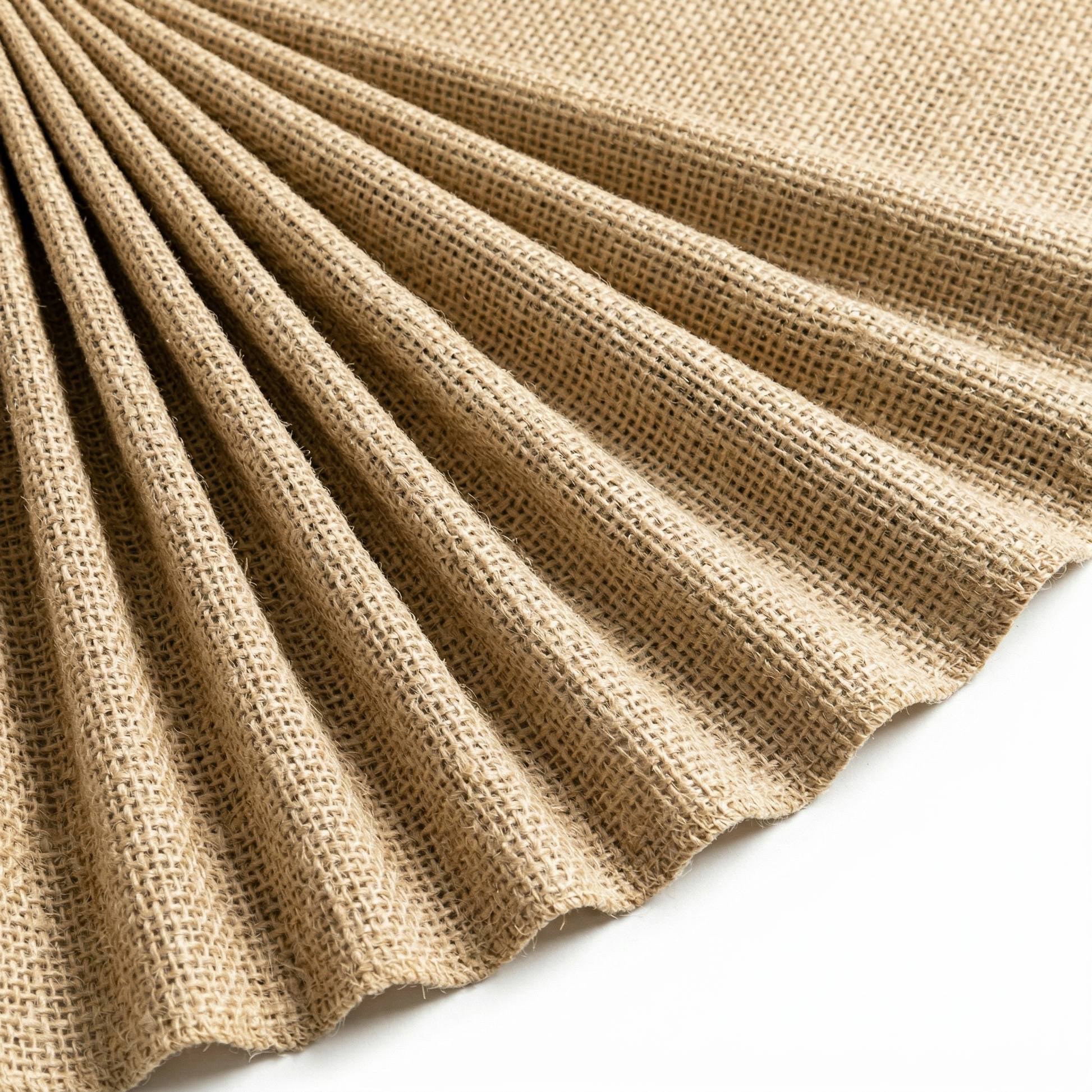 Tissu Toile de Jute Naturelle Largeur 280cm
