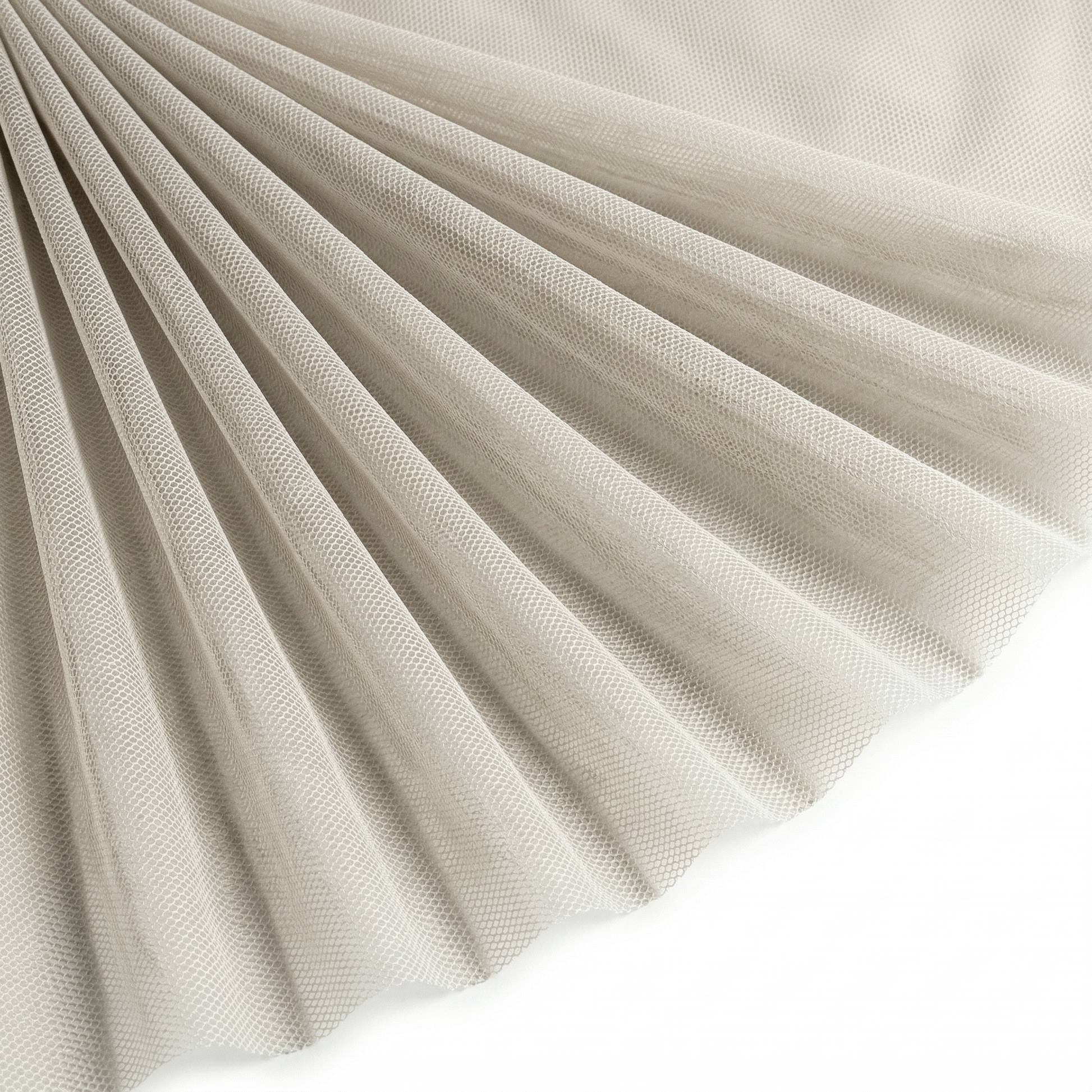 Tissu Tulle Souple Blanc cassé
