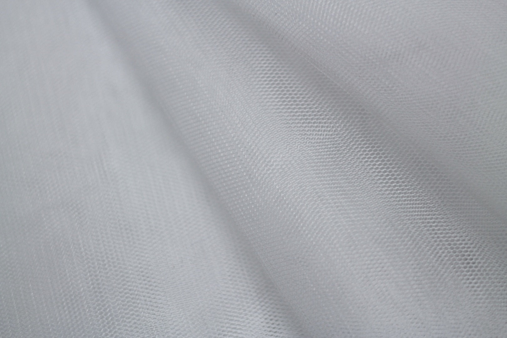 Tissu Tulle Souple Blanc