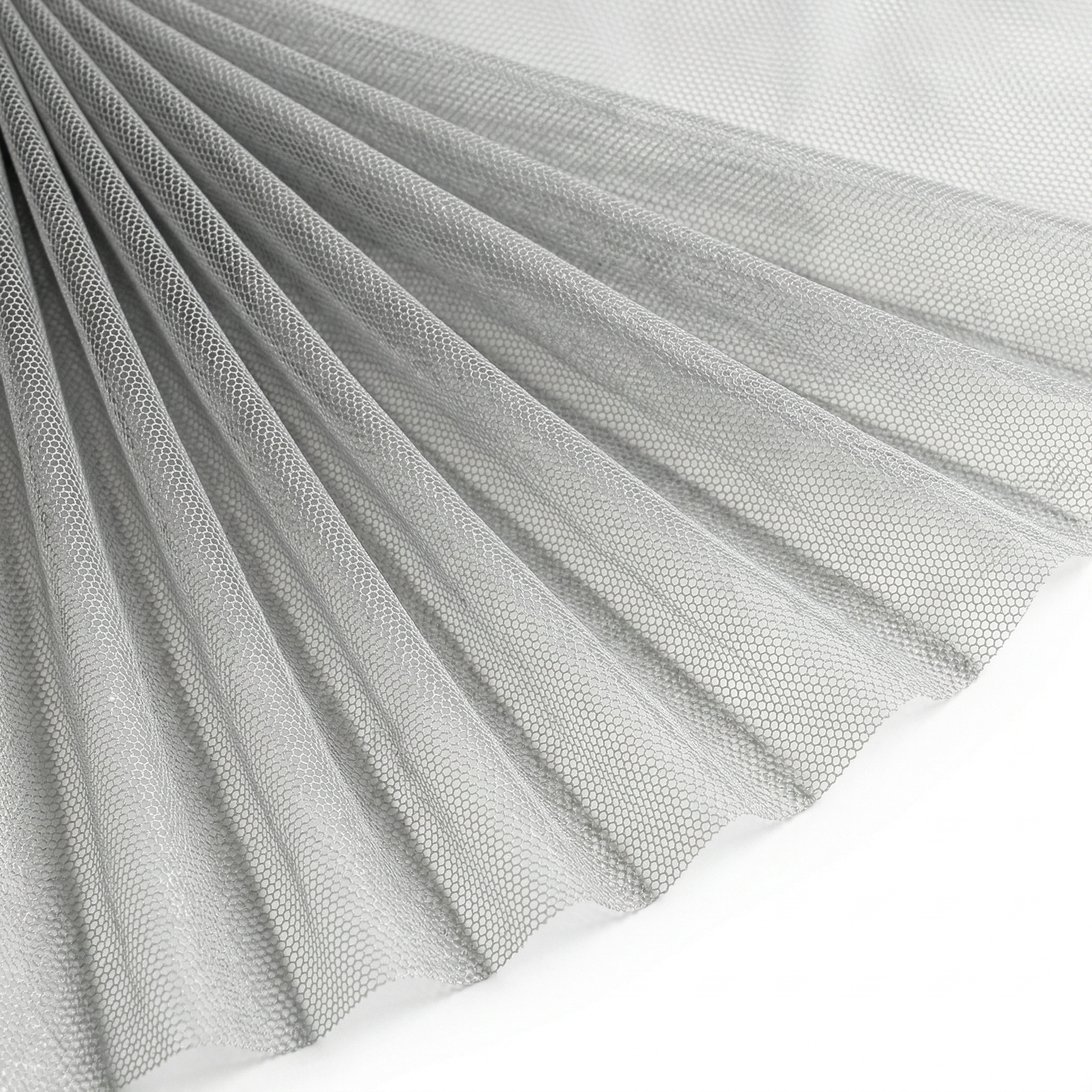 Tissu Tulle Souple Gris clair