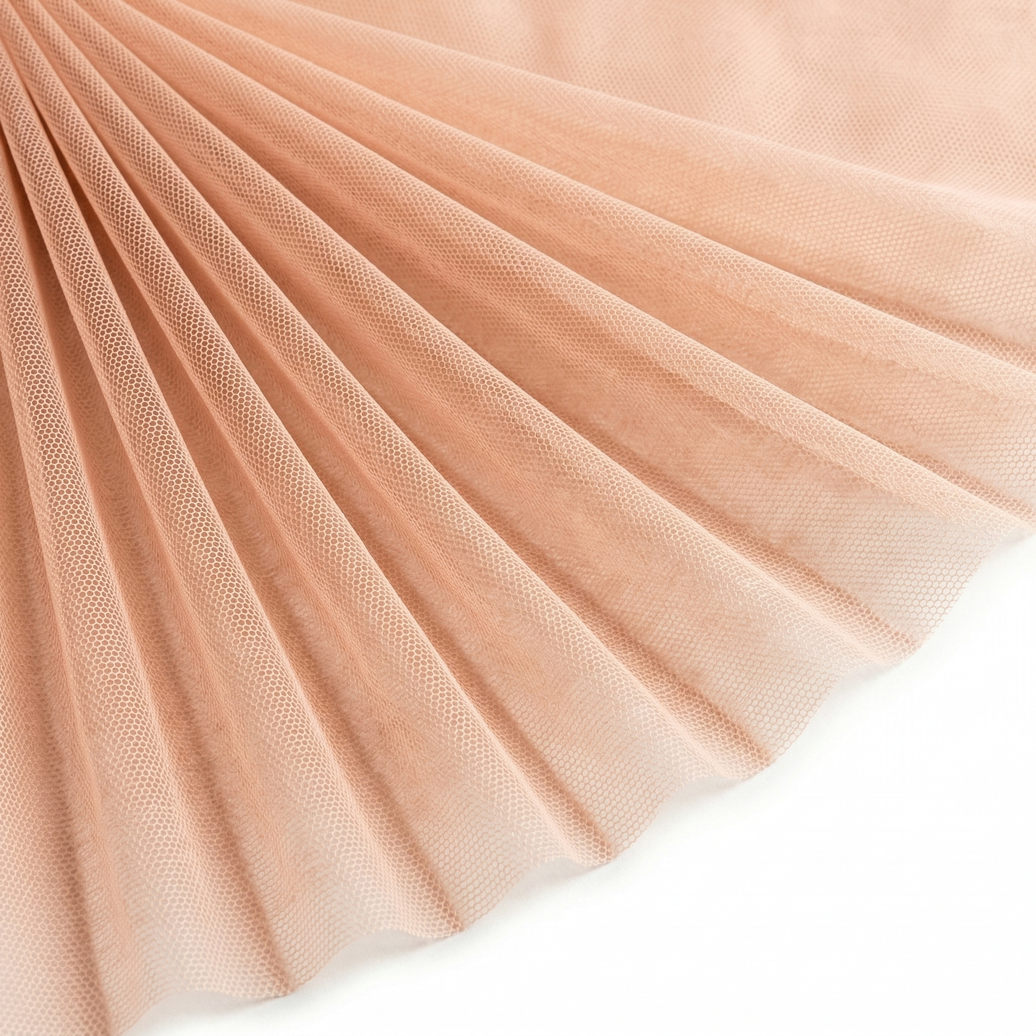 Tissu Tulle Souple Rose Saumon