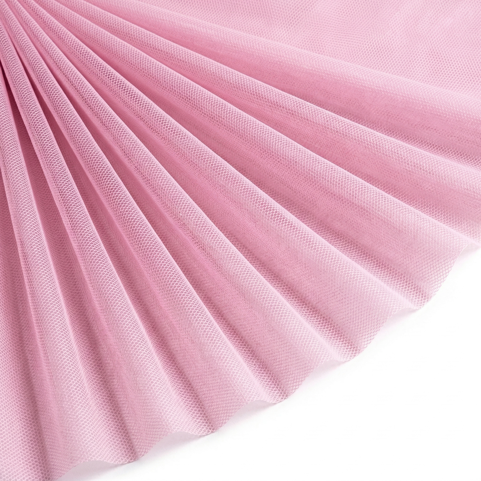 Tissu Tulle Souple Rose clair