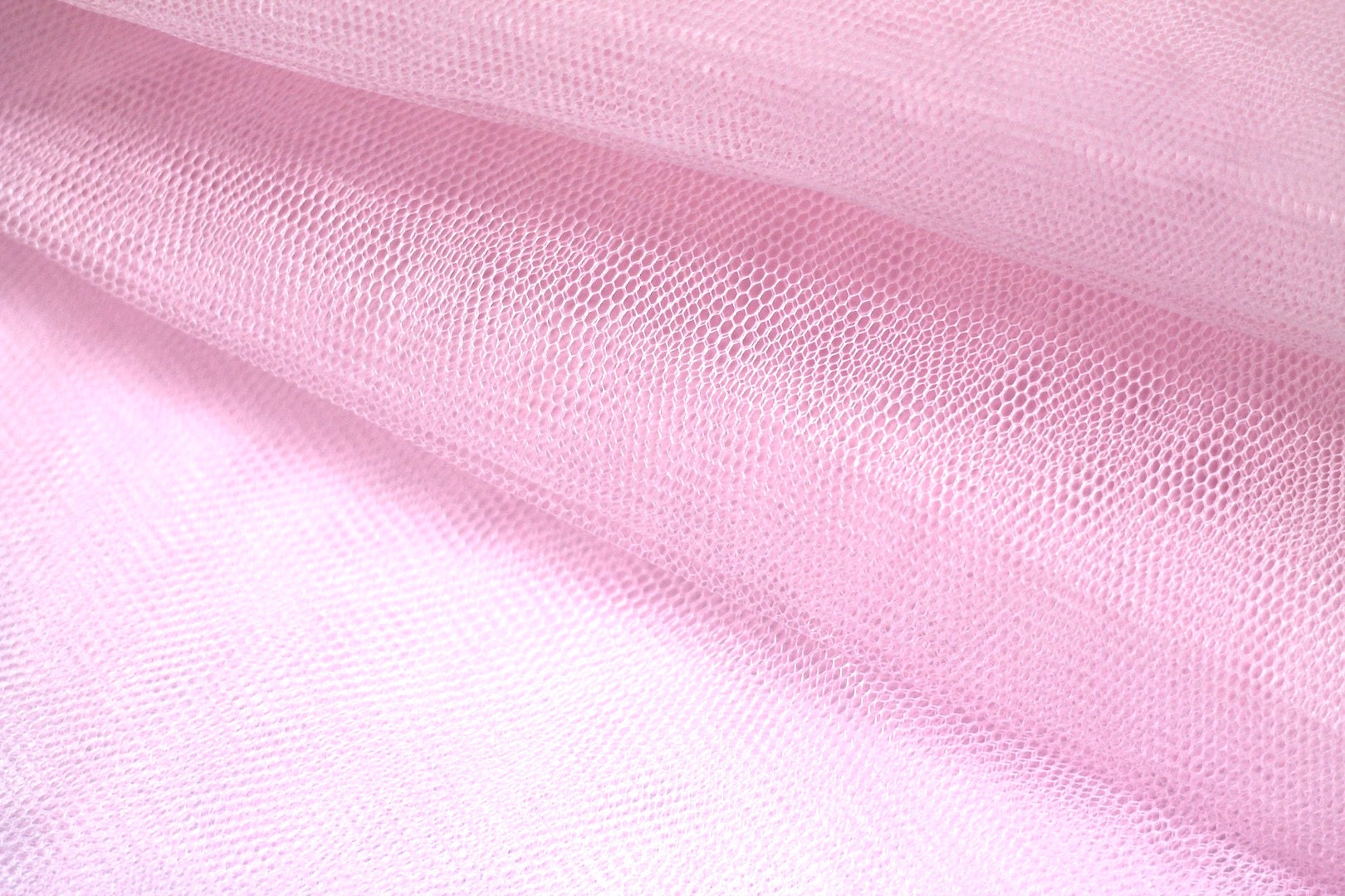 Tissu Tulle Souple Rose clair