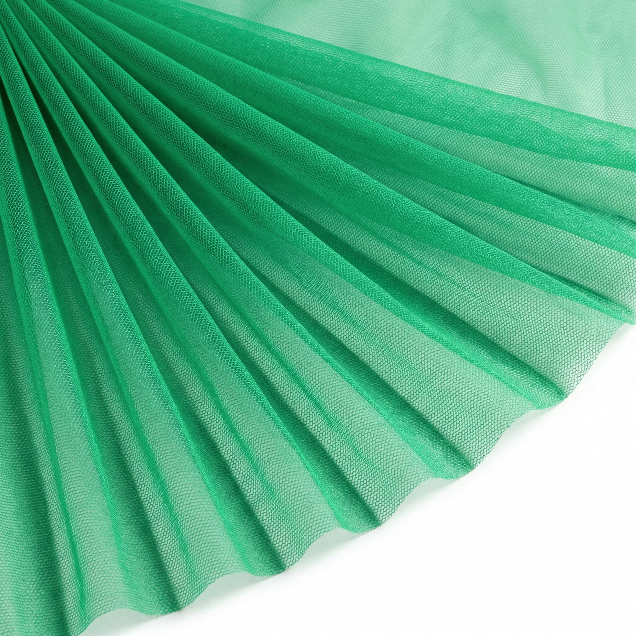 Tissu Tulle Souple Vert pomme