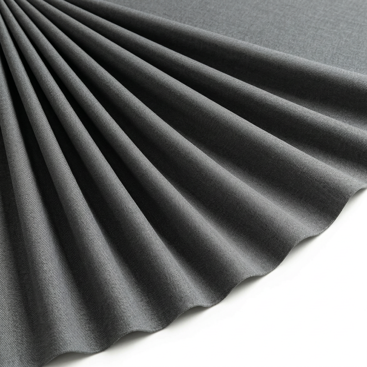 Tissu Twill Costume Gris mélange