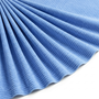 Tissu Velours Maille Côtelé Bleu Azur