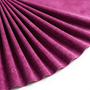 Tissu Velours Maille Côtelé Magenta