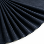 Tissu Velours Maille Côtelé Marine