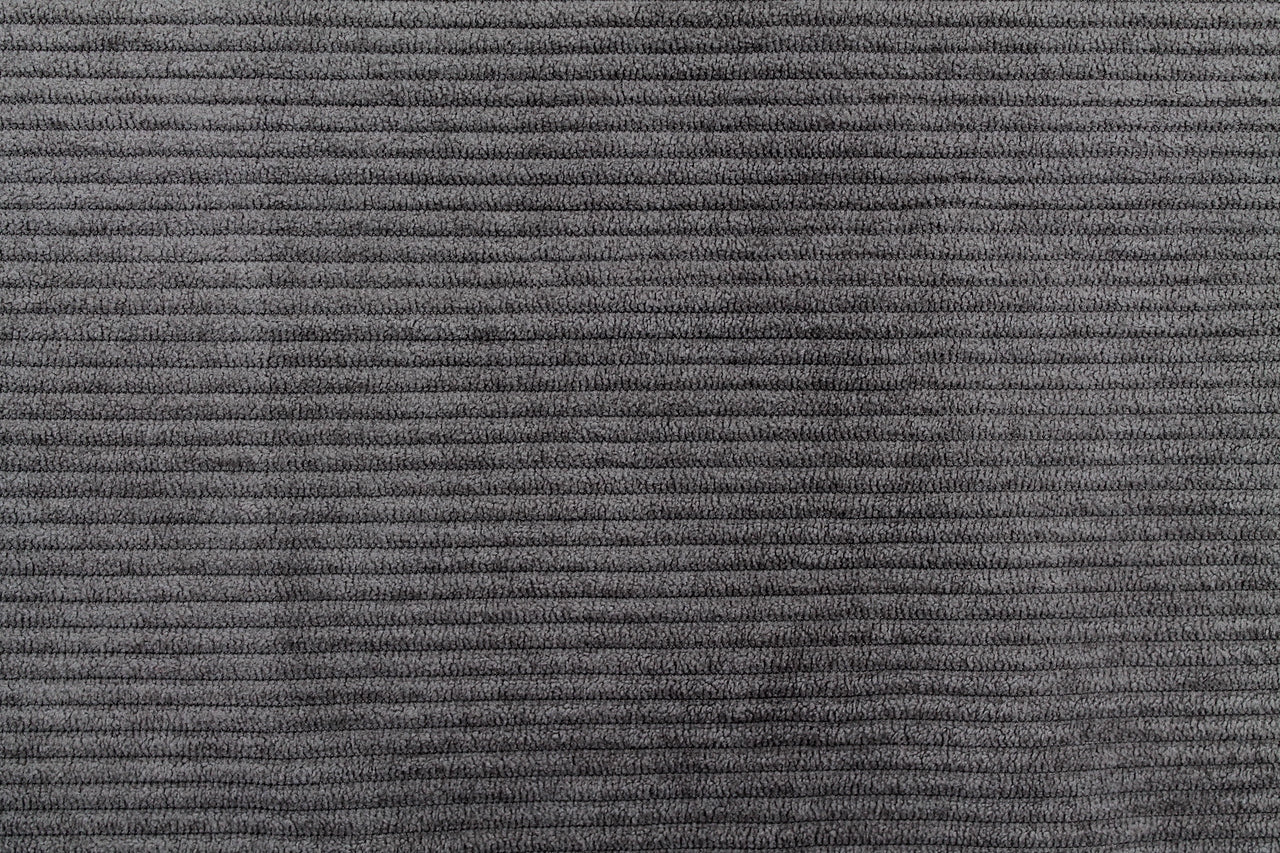 Tissu Velours Maille Côtelé Taupe