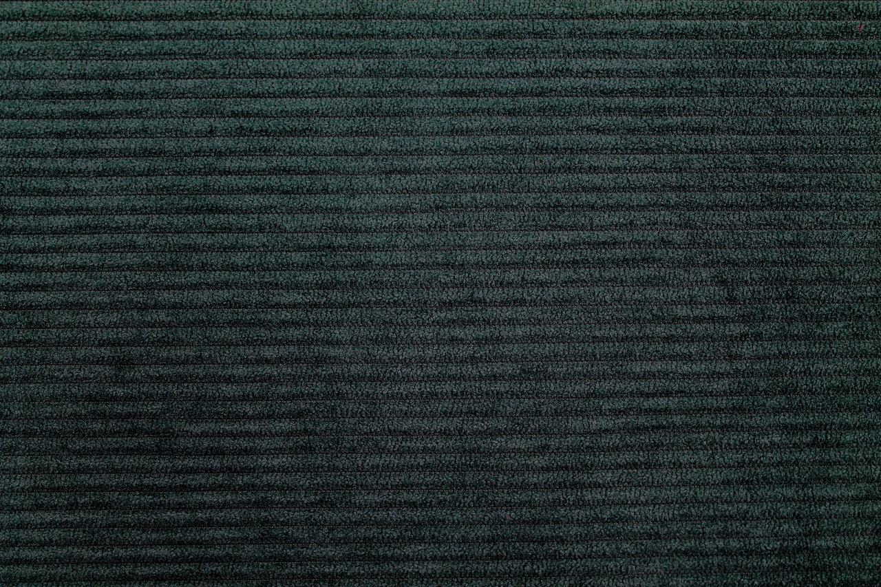 Tissu Velours Maille Côtelé Vert Sapin