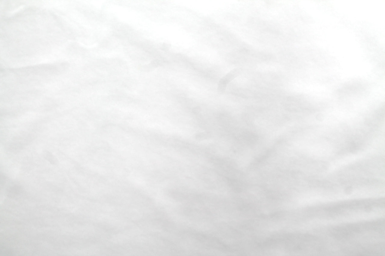 Tissu Velours Mat Extensible Uni Blanc cassé