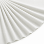 Tissu Velours Mat Extensible Uni Blanc cassé