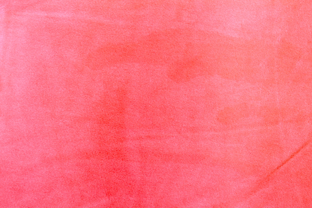 Tissu Velours Mat Extensible Uni Corail