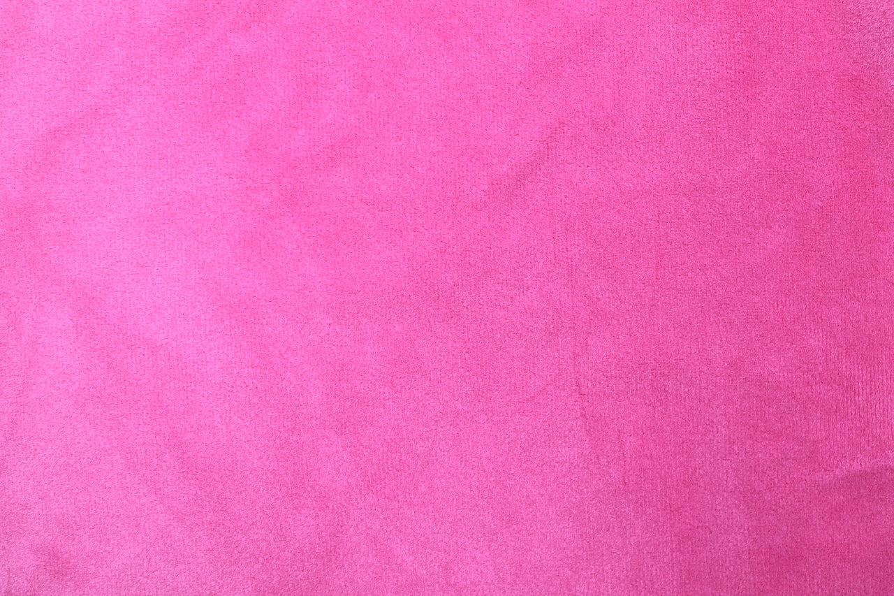 Tissu Velours Mat Extensible Uni Fuchsia