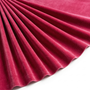 Tissu Velours Mat Extensible Uni Rouge