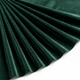 Tissu Velours Mat Extensible Uni Vert Sapin