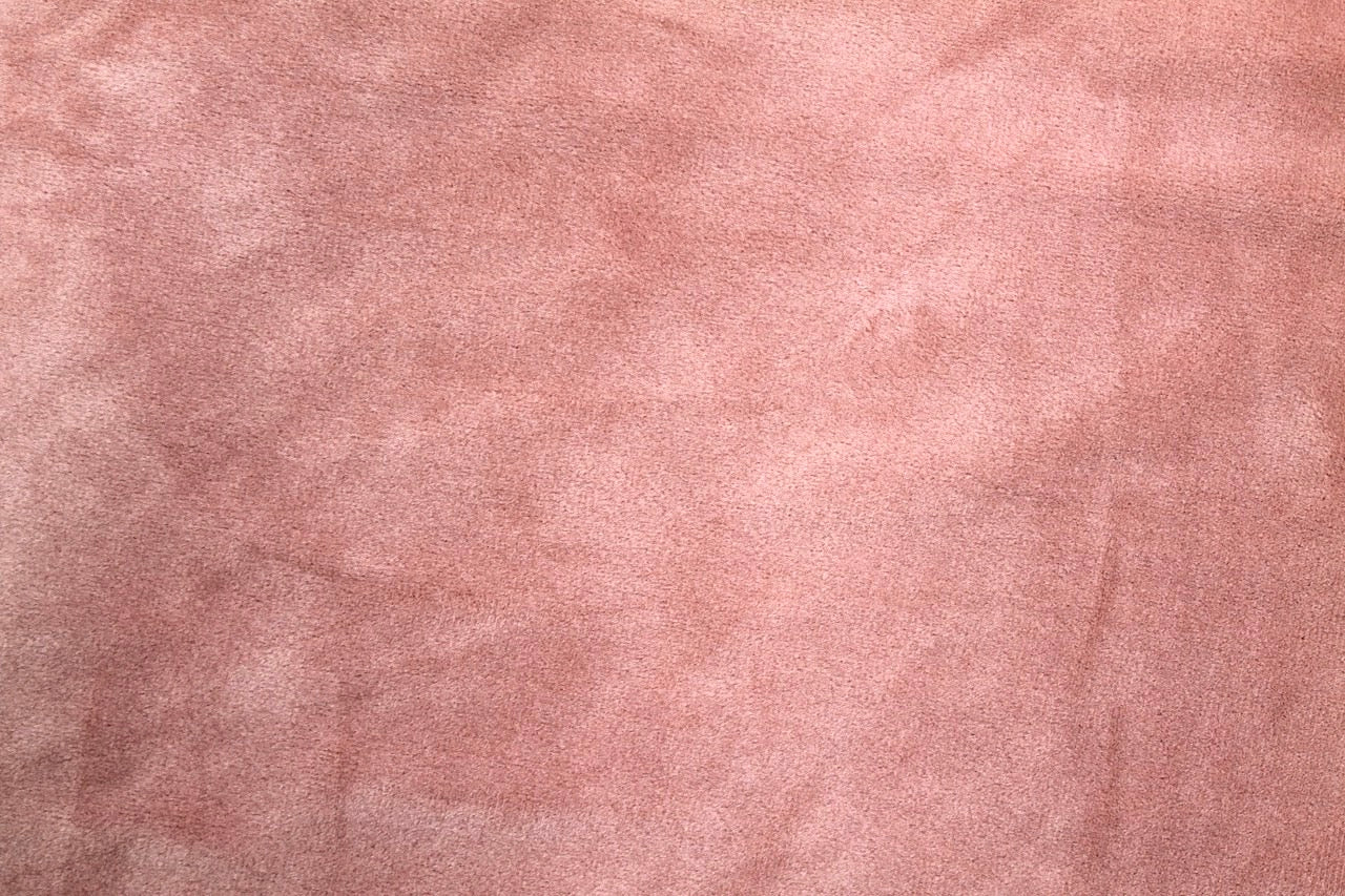 Tissu Velours Mat Extensible Uni Vieux rose