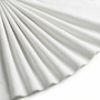 Tissu Velours Ras Minky Uni Blanc cassé