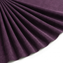 Tissu Velours côtes fines Uni Violet Prune