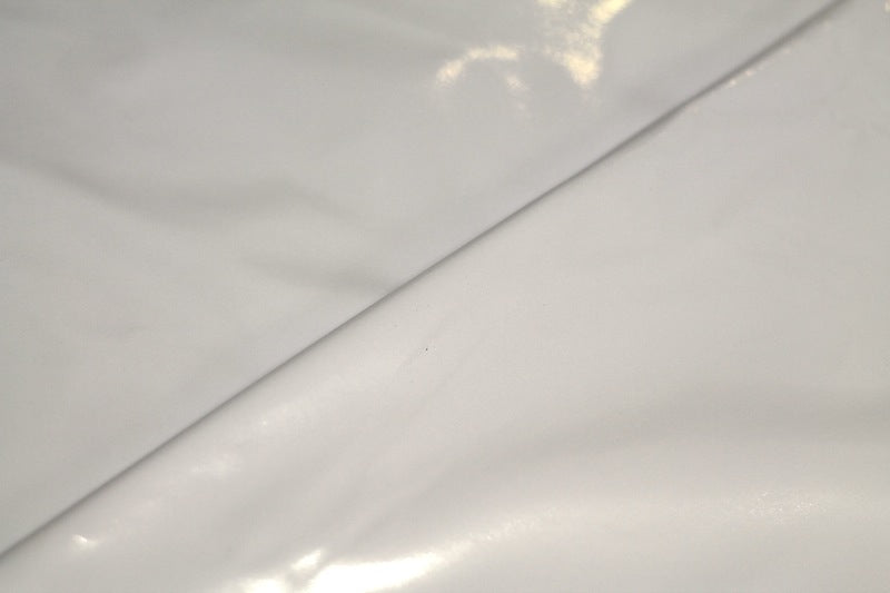 Tissu Vinyl Uni Blanc