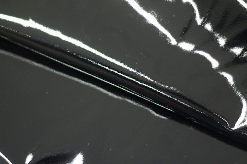 Tissu Vinyl Uni Noir