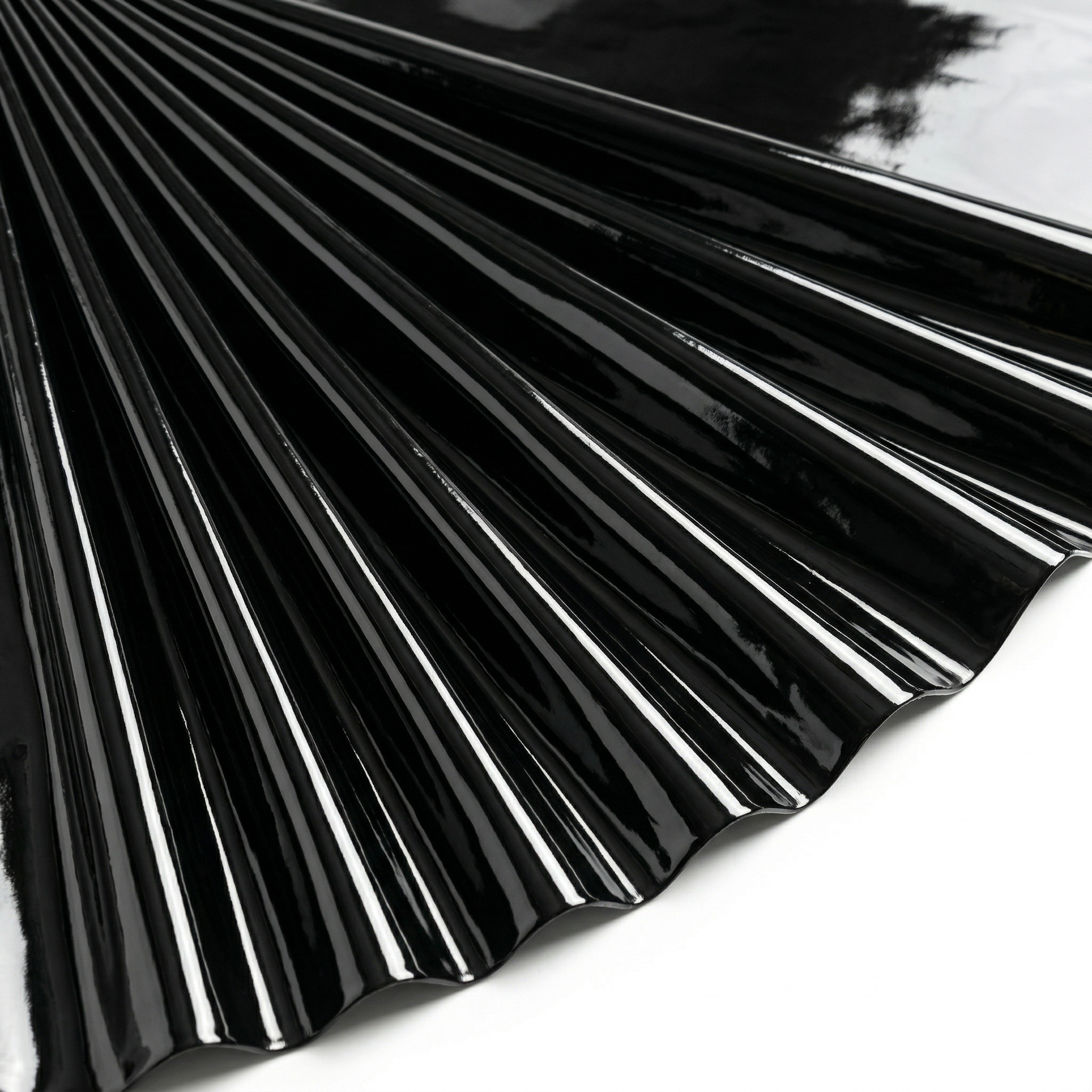 Tissu Vinyl Uni Noir