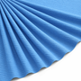 Tissu Viscose Gaufrée Unie Bleu azur