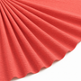 Tissu Viscose Gaufrée Unie Corail