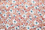 Tissu Viscose Imprimée Fleur Solène Rose