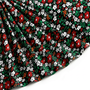 Tissu Viscose Imprimée Fleur Véra Noir