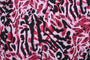 Tissu Viscose Imprimée Léopard Rose