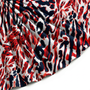 Tissu Viscose Imprimée Léopard Rouge
