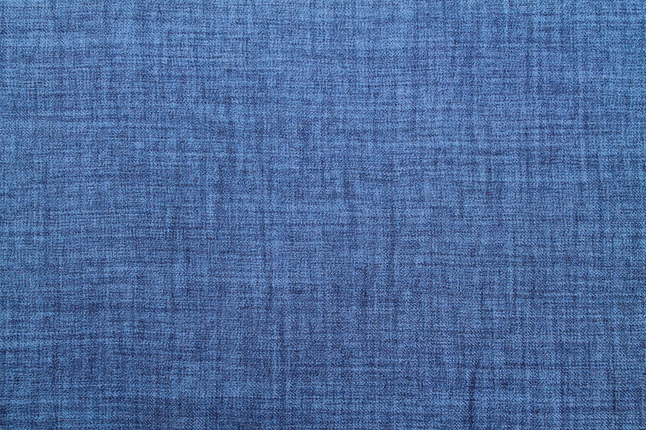 Tissu Voile Fluide Effet Naturel Mélange Indigo