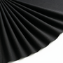Tissu Voile Fluide Effet Naturel Mélange Noir