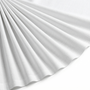 Tissu Voile Polycoton Uni Blanc